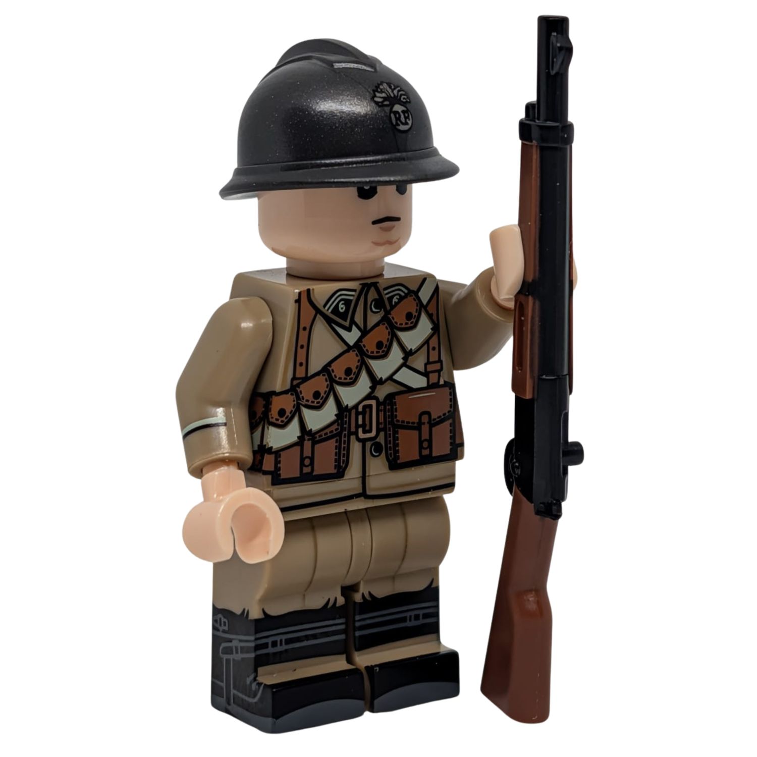French Infantryman – WW1 Custom Minifigure
