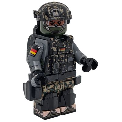 German Bundeswehr Soldier – Modern Custom Minifigure