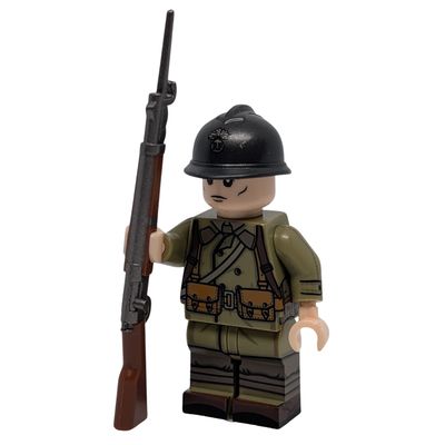 French Infantryman – WW1 Custom Minifigure