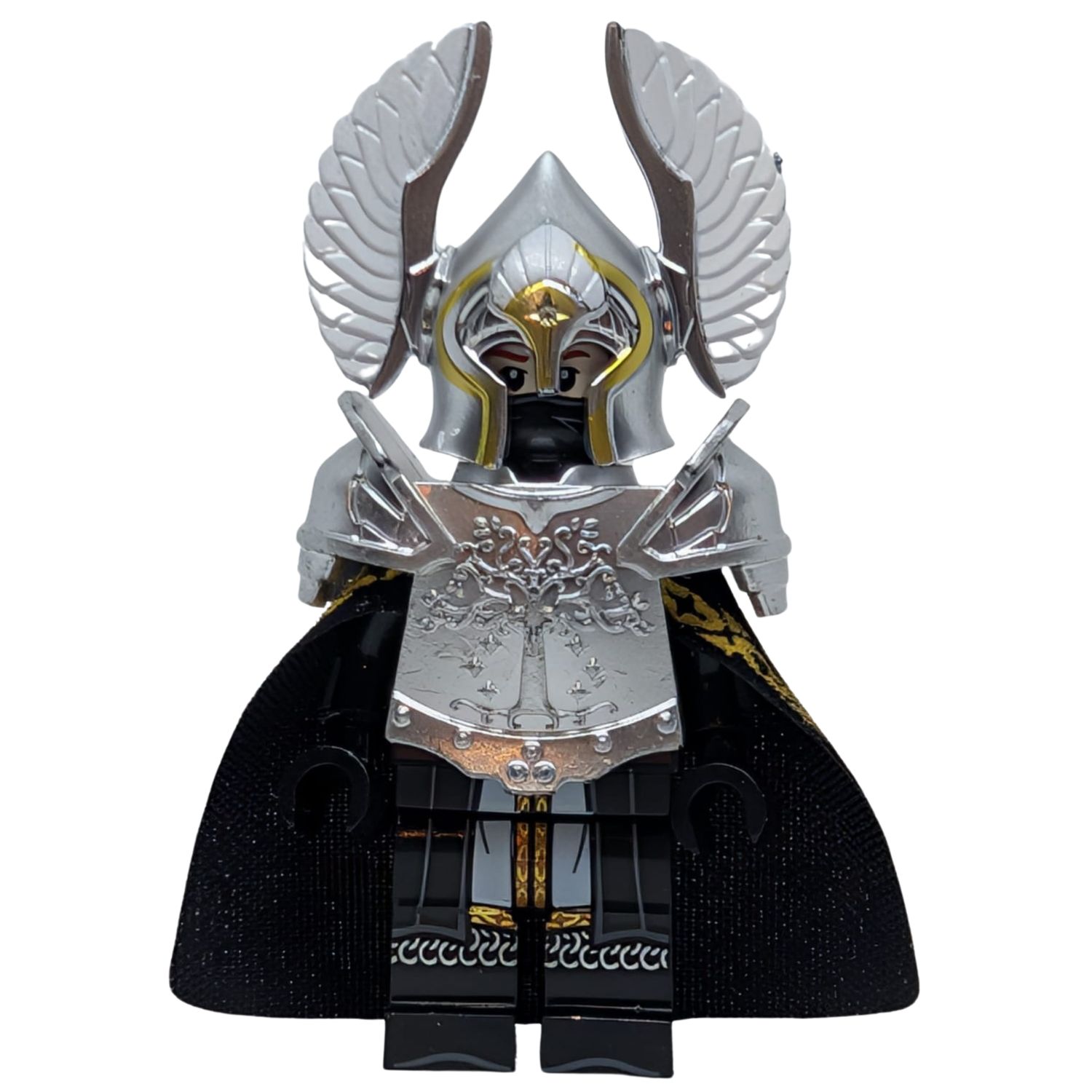 King of the Silver Legion – Fantasy Custom Minifigure