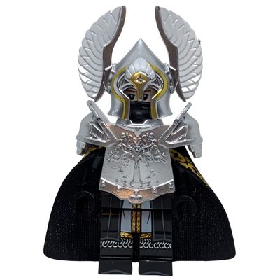 King of the Silver Legion – Fantasy Custom Minifigure