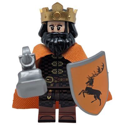 King of the Stag Army – Fantasy Custom Minifigure