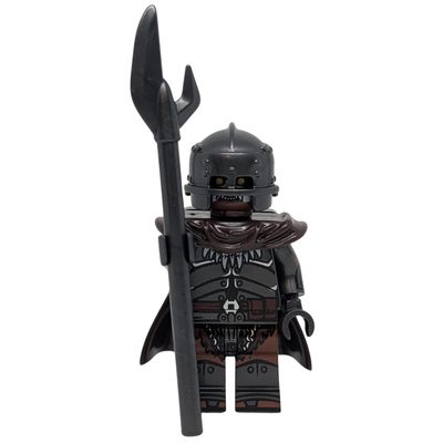 Uruk-hai Spearman – Fantasy Custom Minifigure