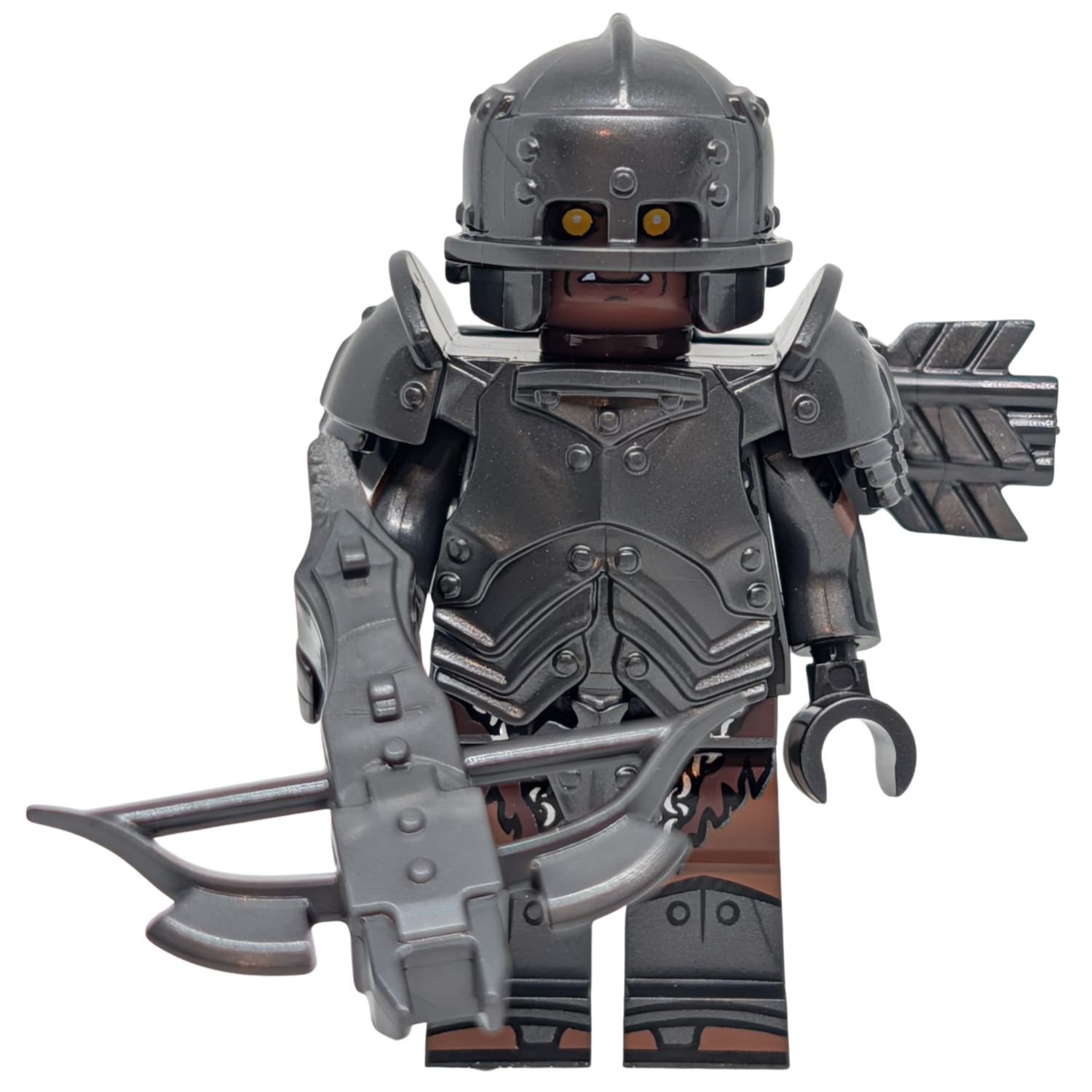 Uruk-Hai Crossbowman – Fantasy Custom Minifigure
