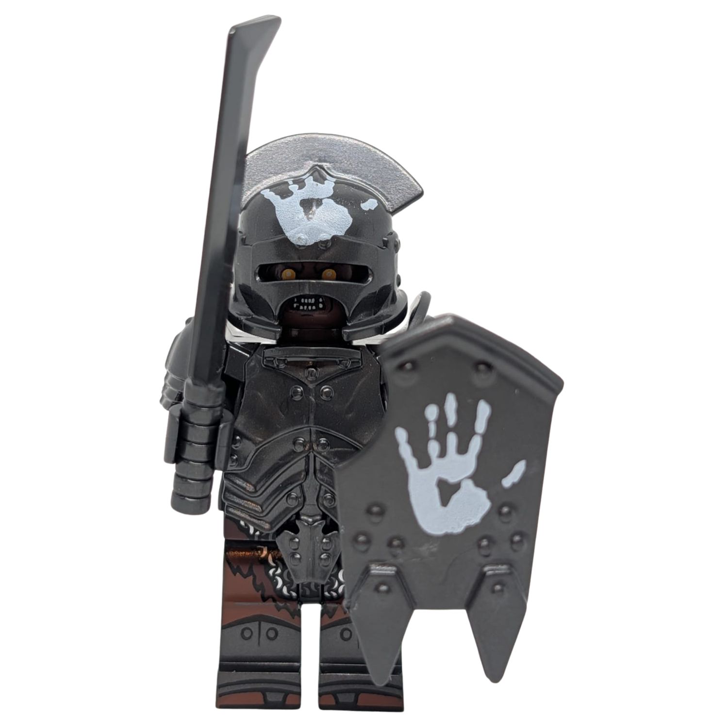 Uruk-hai Swordsman – Fantasy Custom Minifigure