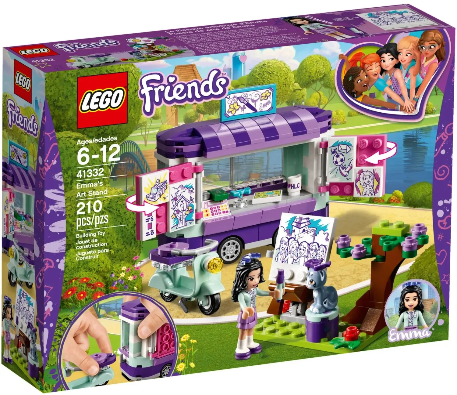 LEGO Friends 41332 – Emma’s Art Stand