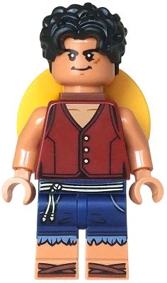 LEGO Monkey D. Luffy Minifigur