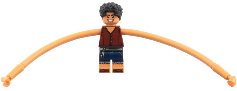 LEGO Monkey D. Luffy Minifigur