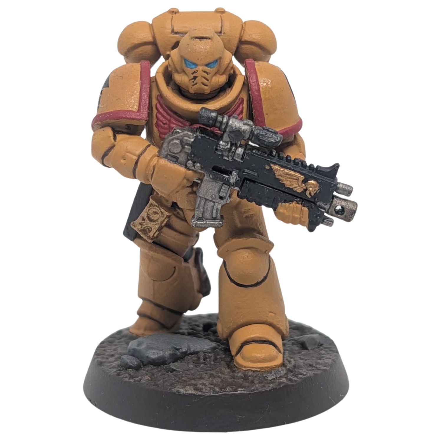 Warhammer Heroes – Imperial Fists Space Marine (bemalt)
