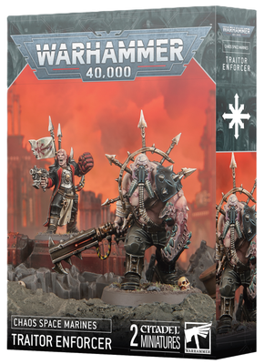 Warhammer 40K : Chaos Space Marines - Traitor Enforcer