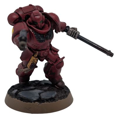 Warhammer Heroes – Blood Angels Space Marine (bemalt)