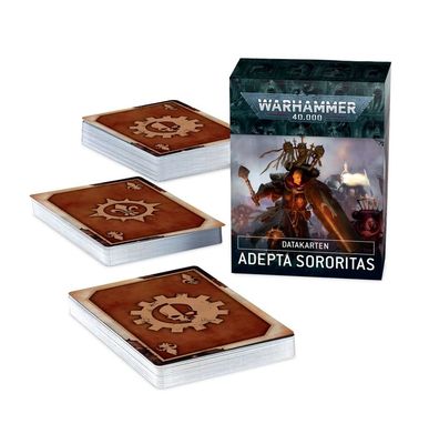 Warhammer 40K : Adepta Sororitas - Datakarten (DE)