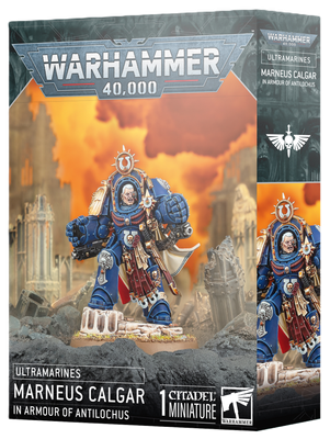 Warhammer 40K : Ultramarines - Marneus Calgar in Armour of Antilochus