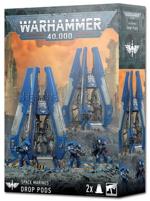 Warhammer 40K : Space Marines - Drop Pods