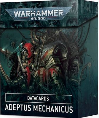 Warhammer 40K : Adeptus Mechanicus - Datakarten (DE)