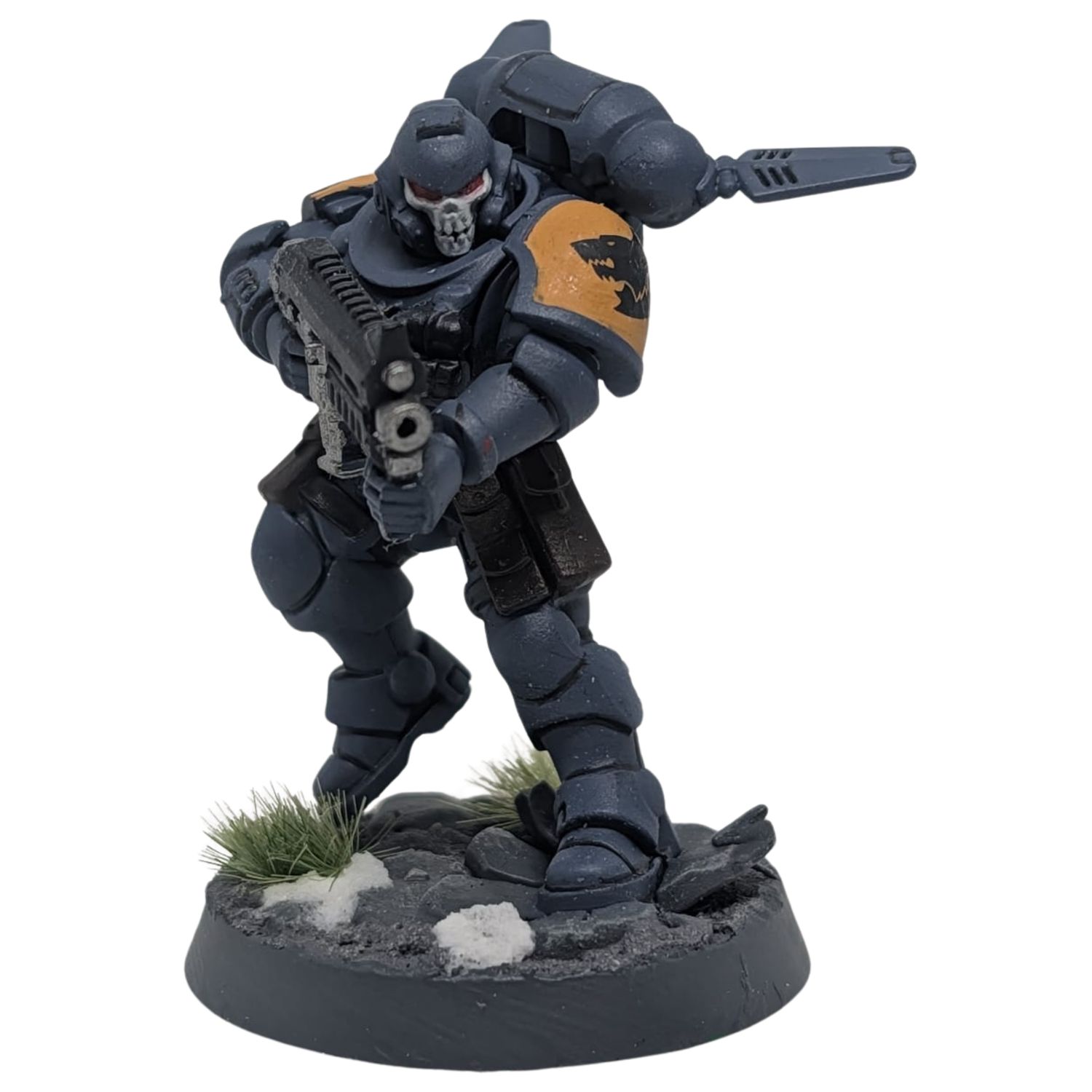 Warhammer Heroes – Space Wolves Space Marine (bemalt)