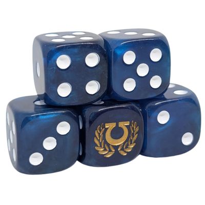 Warhammer Dice Set – Ultramarines