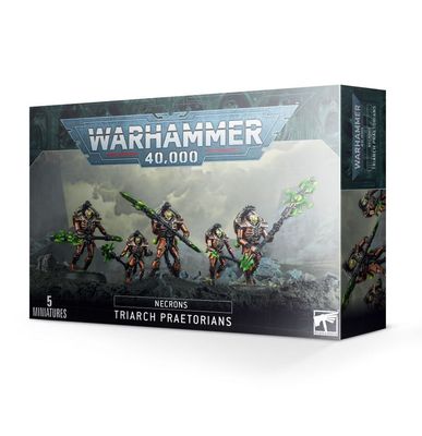Warhammer 40K : Necrons - Triarch Praetorians