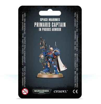 Warhammer 40K : Space Marines - Captain in Phobos Armour