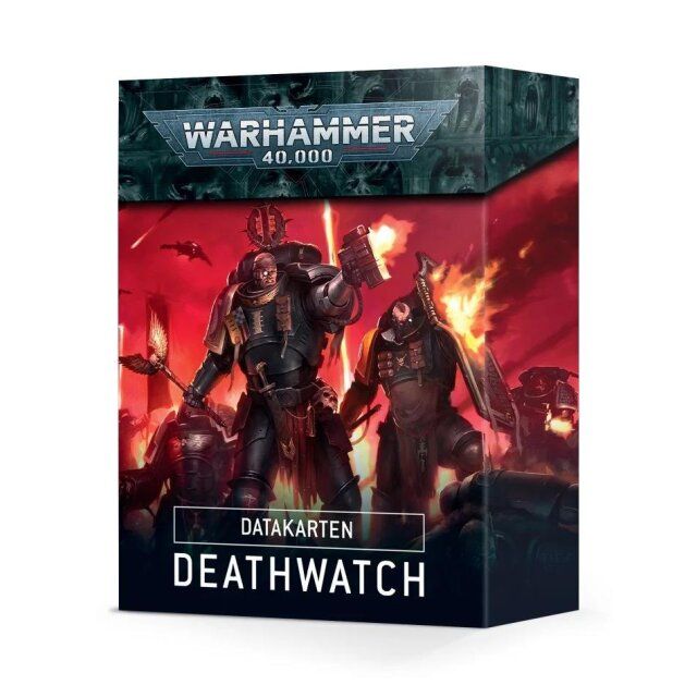 Warhammer 40K : Death Watch - Datakarten (DE)