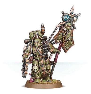 Warhammer 40K : Death Guard - Plague Marine Icon Bearer