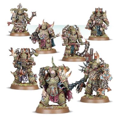 Warhammer 40K : Death Guard - Plague Marines