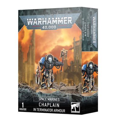 Warhammer 40K : Space Marines - Chaplain in Terminator Armour