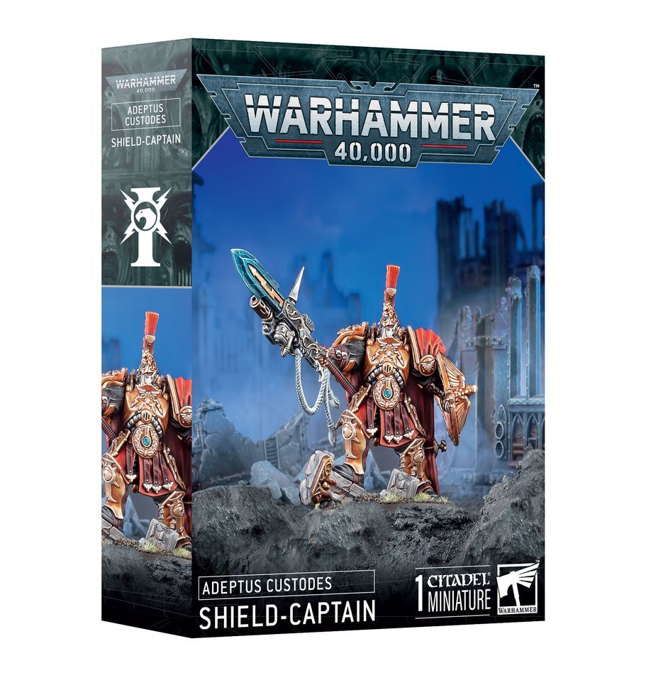 Warhammer 40K : Adeptus Custodes - Shield-Captain