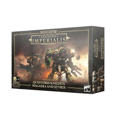 Horus Heresy: Legions Imperialis - Mechanicum Questoris Knights Magaera and Styrix