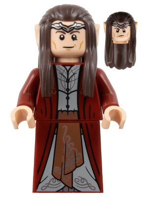 LEGO Elrond - Dark Red Robe Minifigure