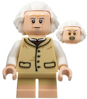 LEGO Bilbo Baggins - White Hair Minifigure