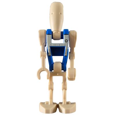 LEGO Battle Droid Pilot - Blue Torso Minifigur