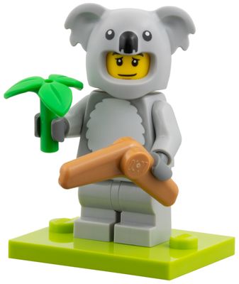 LEGO Koala Costume Fan, Series 28