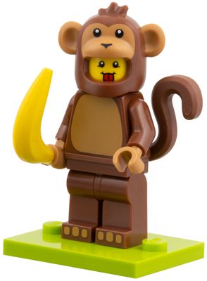 LEGO Monkey Costume Fan, Series 28
