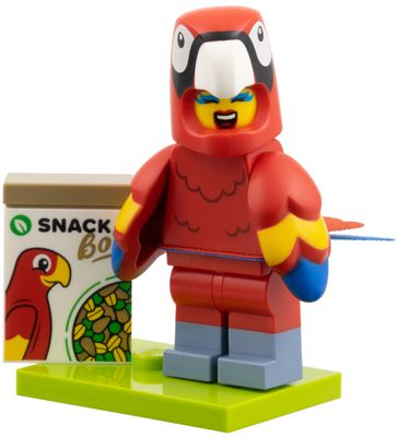 LEGO Parrot Costume Fan, Series 28