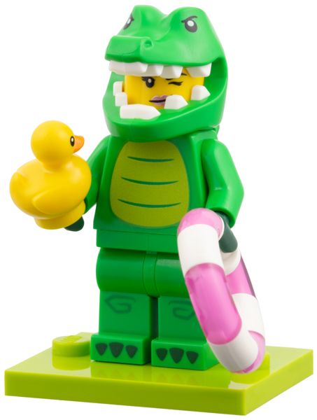 LEGO Crocodile Costume Fan, Series 28