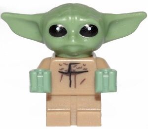 LEGO Din Grogu / The Child / 'Baby Yoda' Minifigur