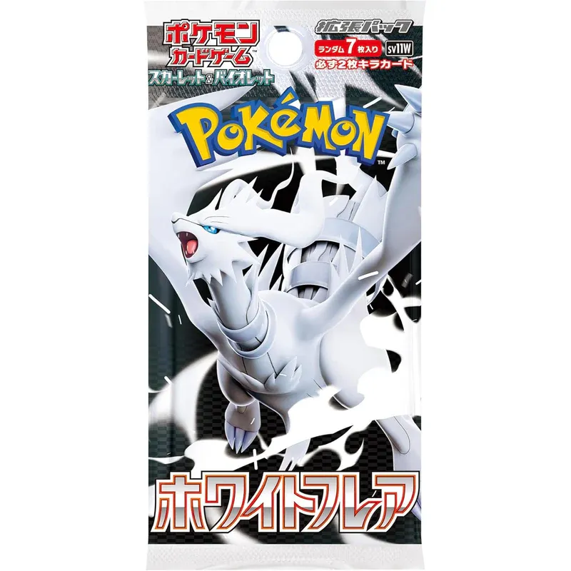 Pokémon Scarlet &amp; Violet – White Flare (sv11W) – Japanese Booster Pack