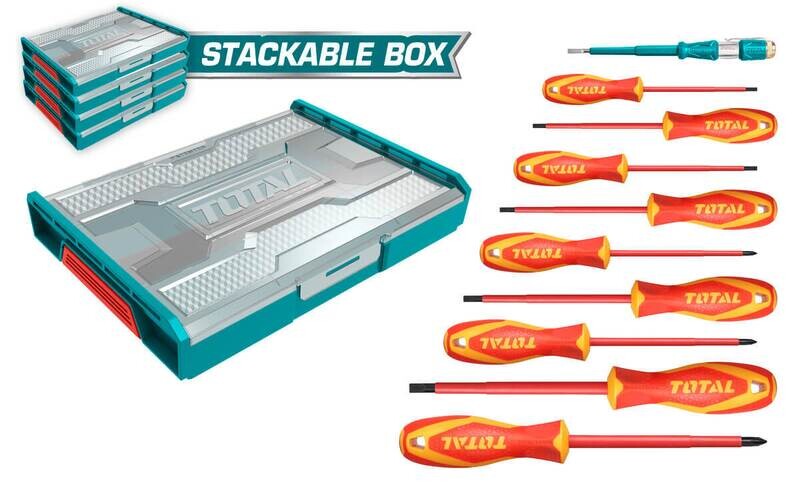 BOITE A OUTILS ISOLANT 10PCS
