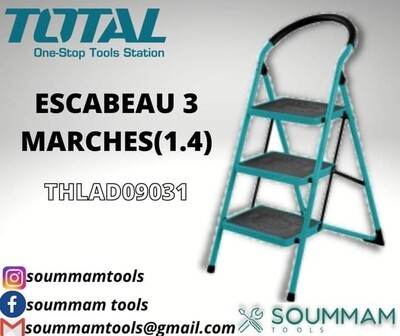 ESCABEAU 3 MARCHES TOTAL
