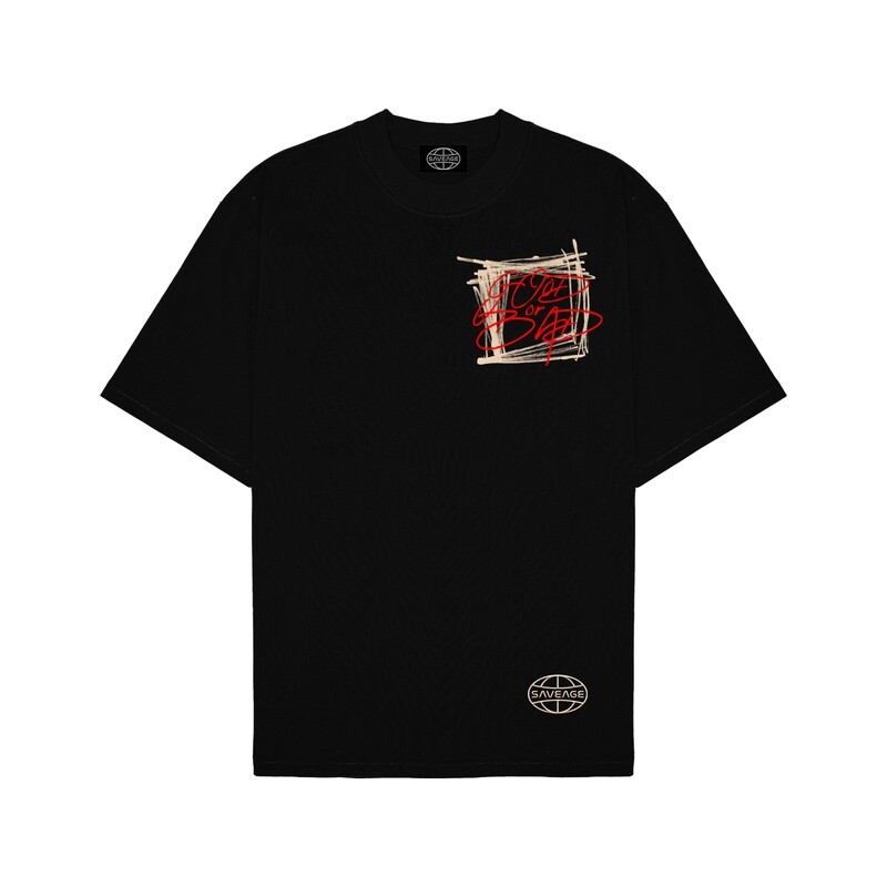 Saveage Good or Bad T-shirt Black