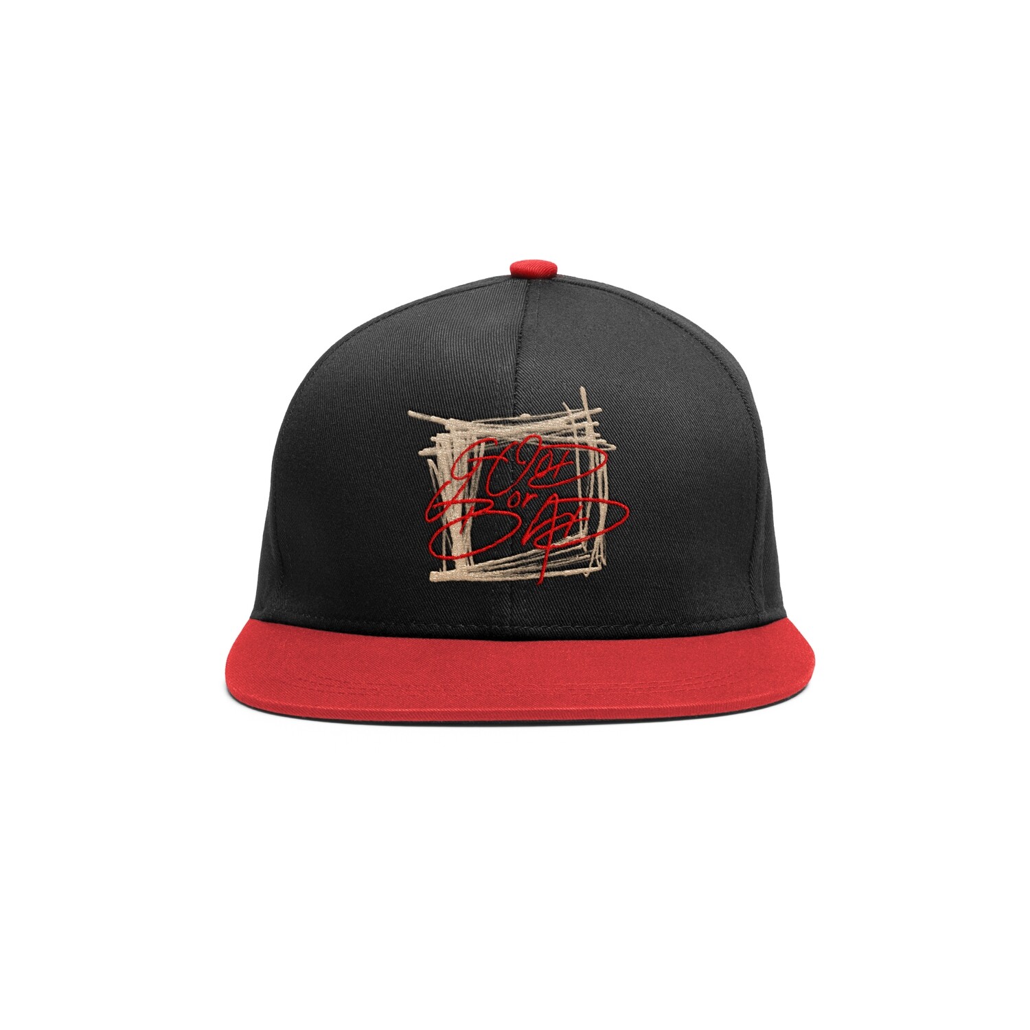 Saveage Good or Bad embroidered Snapback Red/Black