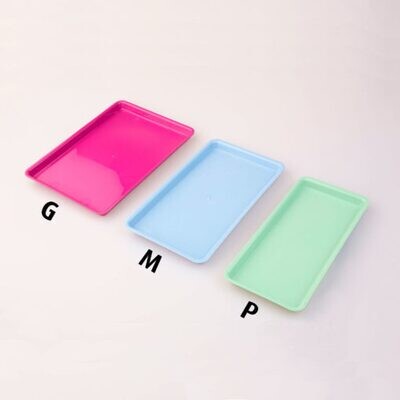 plastic Tray/FLUORESCENT BLUE