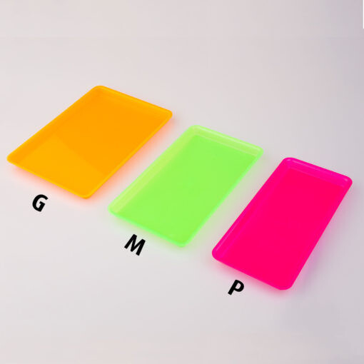 plastic Tray/FLUORESCENT PINK