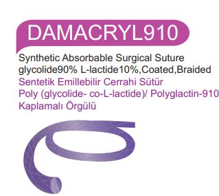 DAMACRYL®910 Sutures 4-0