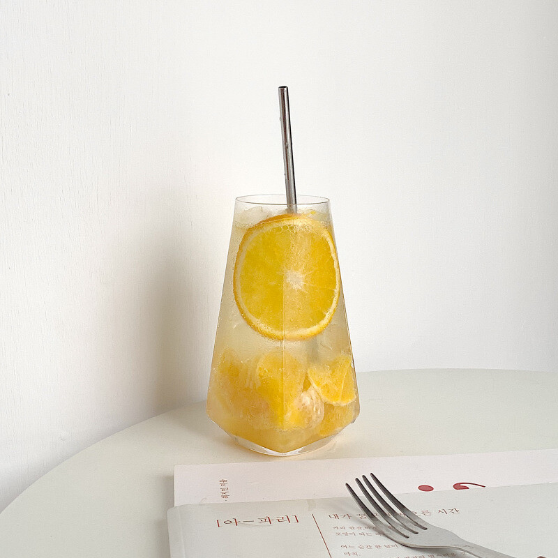 ​Ly Thủy Tinh 500ml Lục Giác