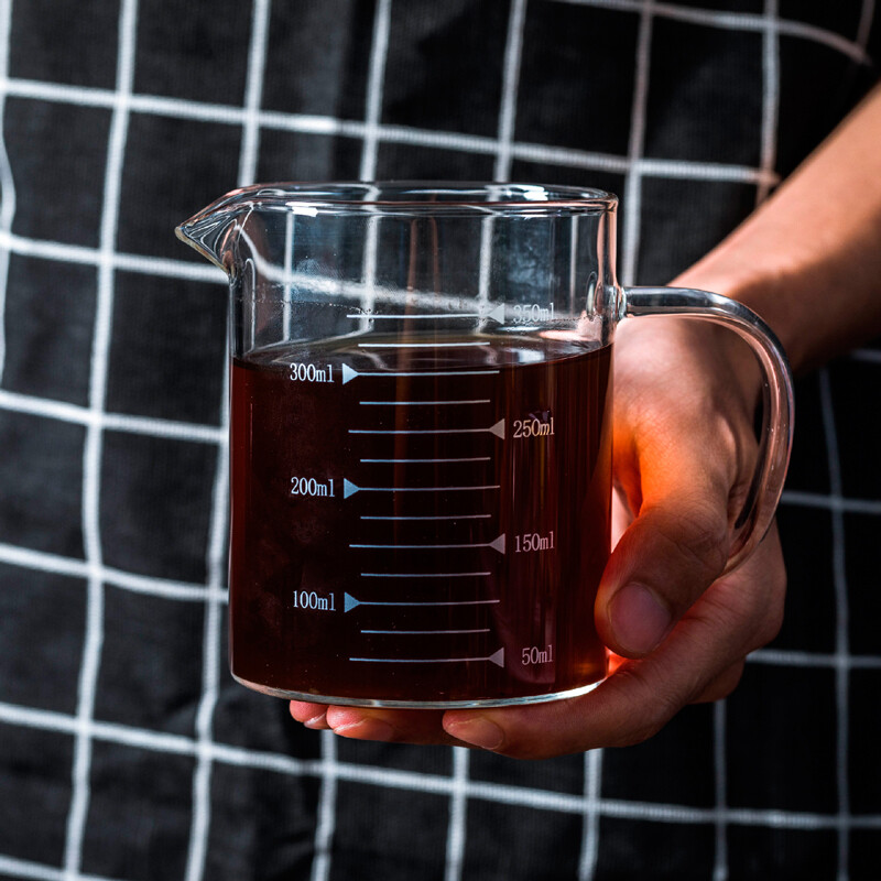 ​Measuring Glass Jug with Precise Graduated Scale, Loại: KHÔNG NẮP 350ml