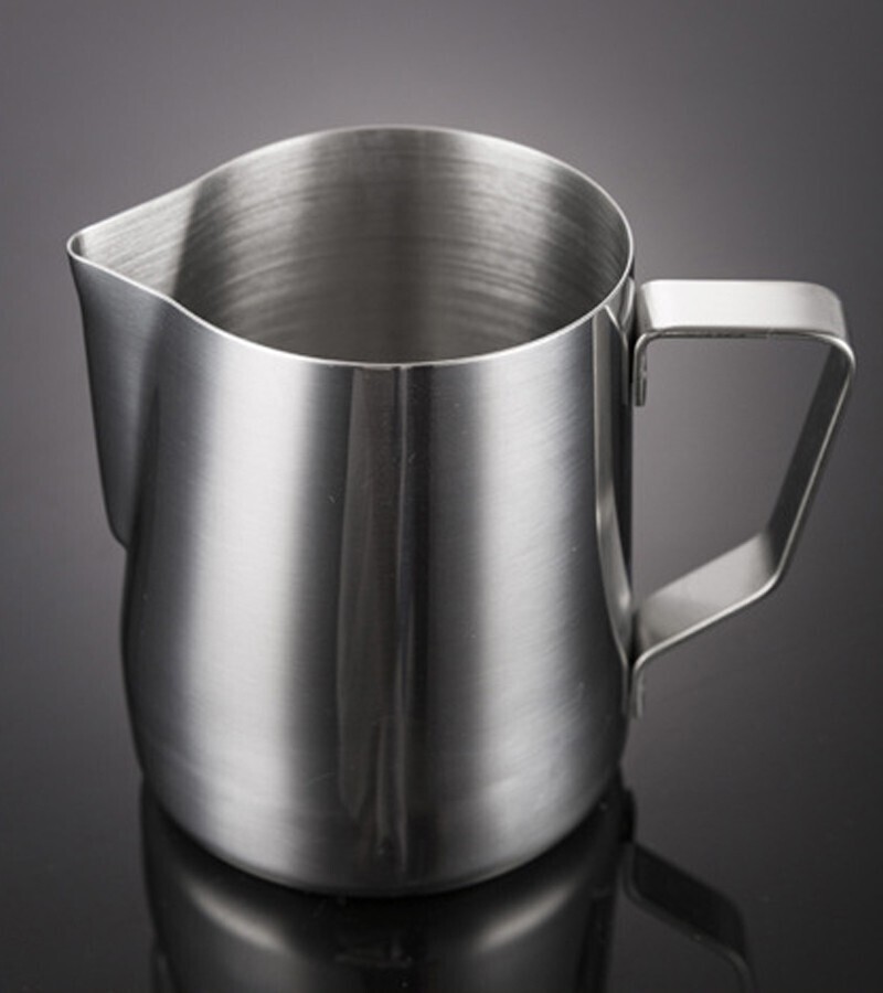 Ca Đánh Sữa Tạo Hình Inox Cao Cấp Có Vạch Đo Chính Xác