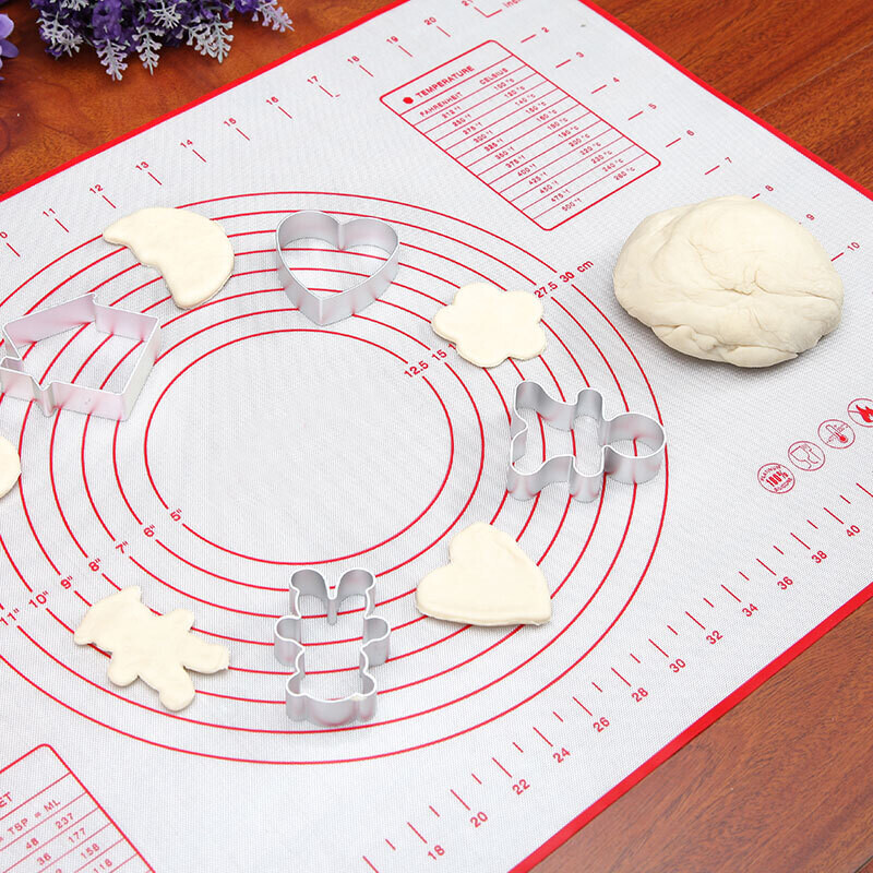 ​Non-Slip, Non-Stick Silicone Dough Rolling Mat