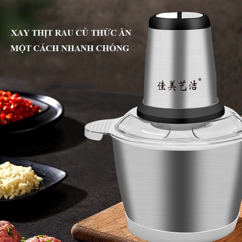 Máy xay thịt rau củ nhanh chóng tiện lợi